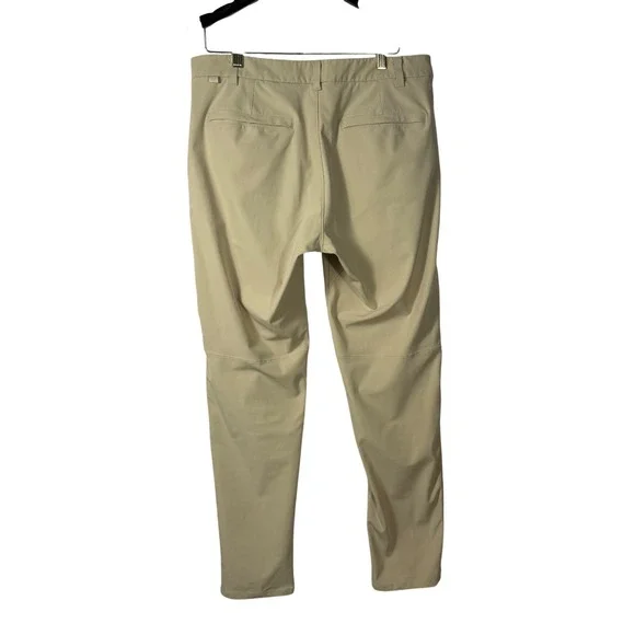 Lululemon ABC Classic Fit Trouser Warpstreme Khaki Men's 34 Performance Pants